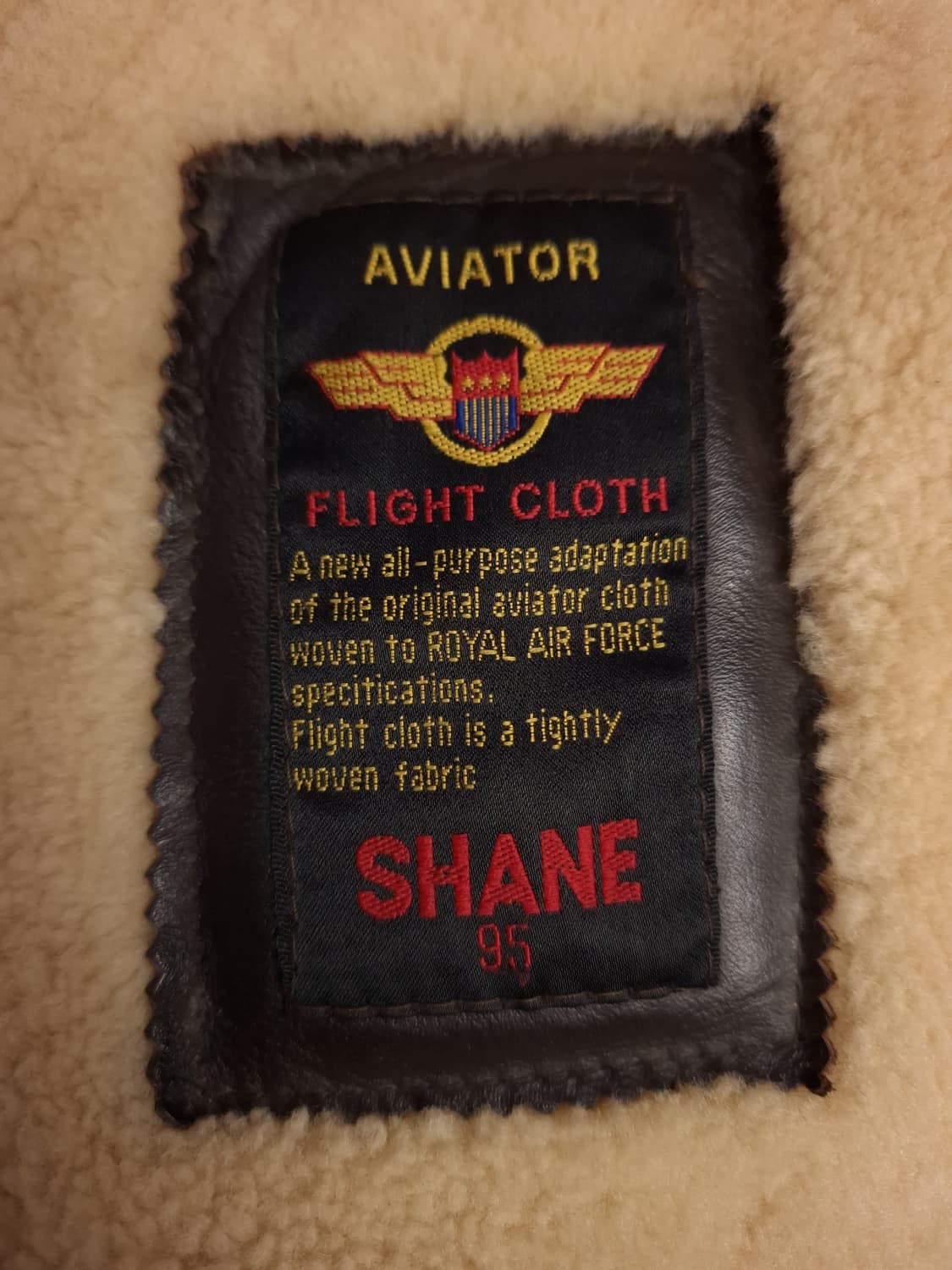 미공군 B-3 TYPE 리얼레더 항공 폭격기 무스탕 상품이미지4