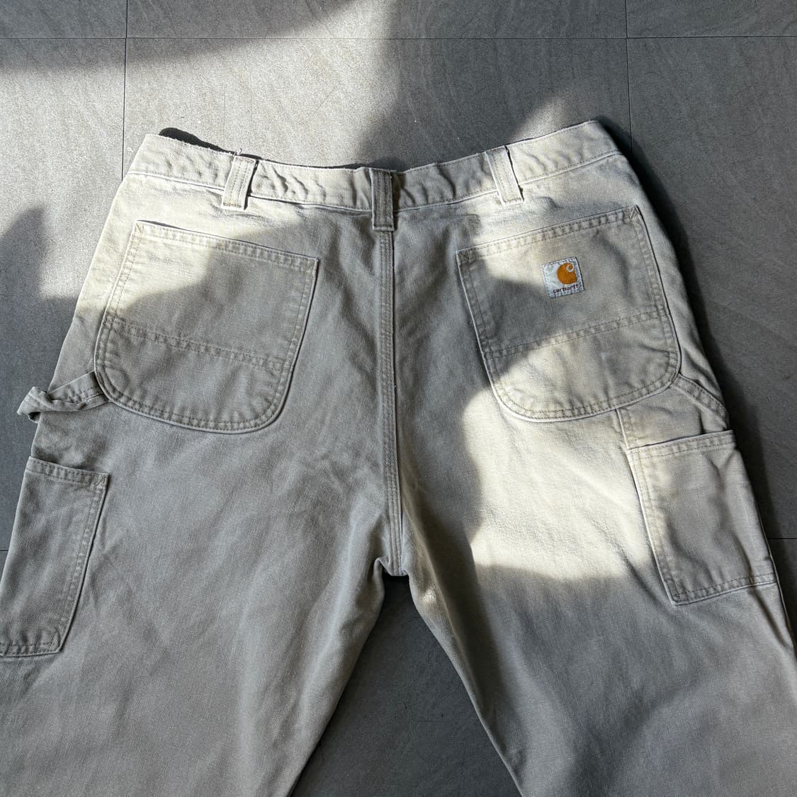 칼하트 정품 오리지널 아이보리 카펜터 팬츠 상품이미지2