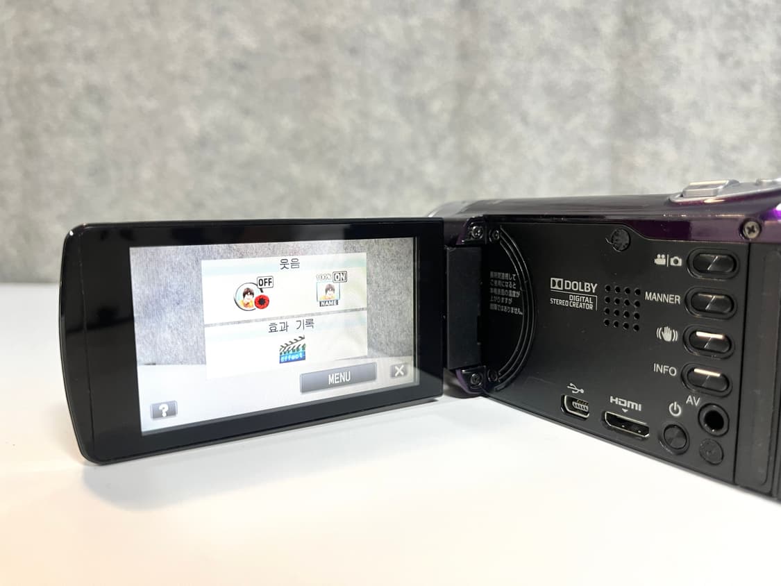 A급/ 희귀컬러 / 입문자 추천 / Jvc gz 117 빈티지 캠코더 상품이미지2