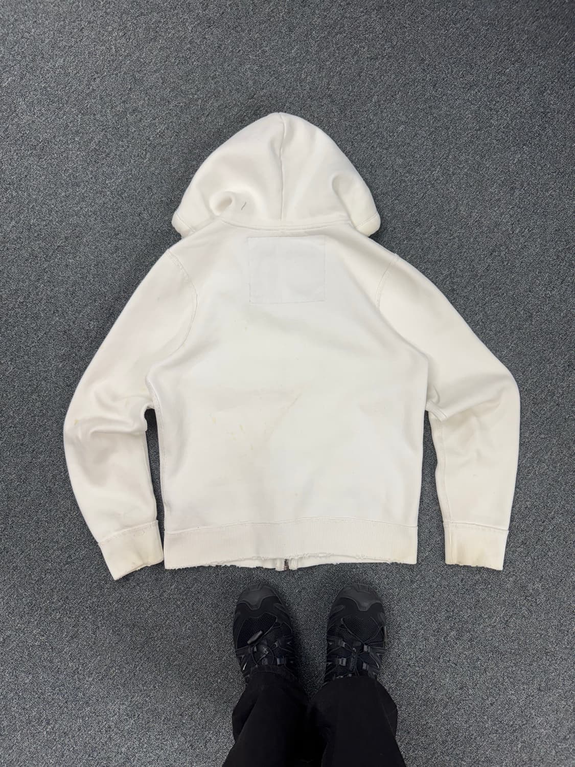 아베크롬비 빈티지 y2k 데미지 후드집업(오염) 상품이미지7