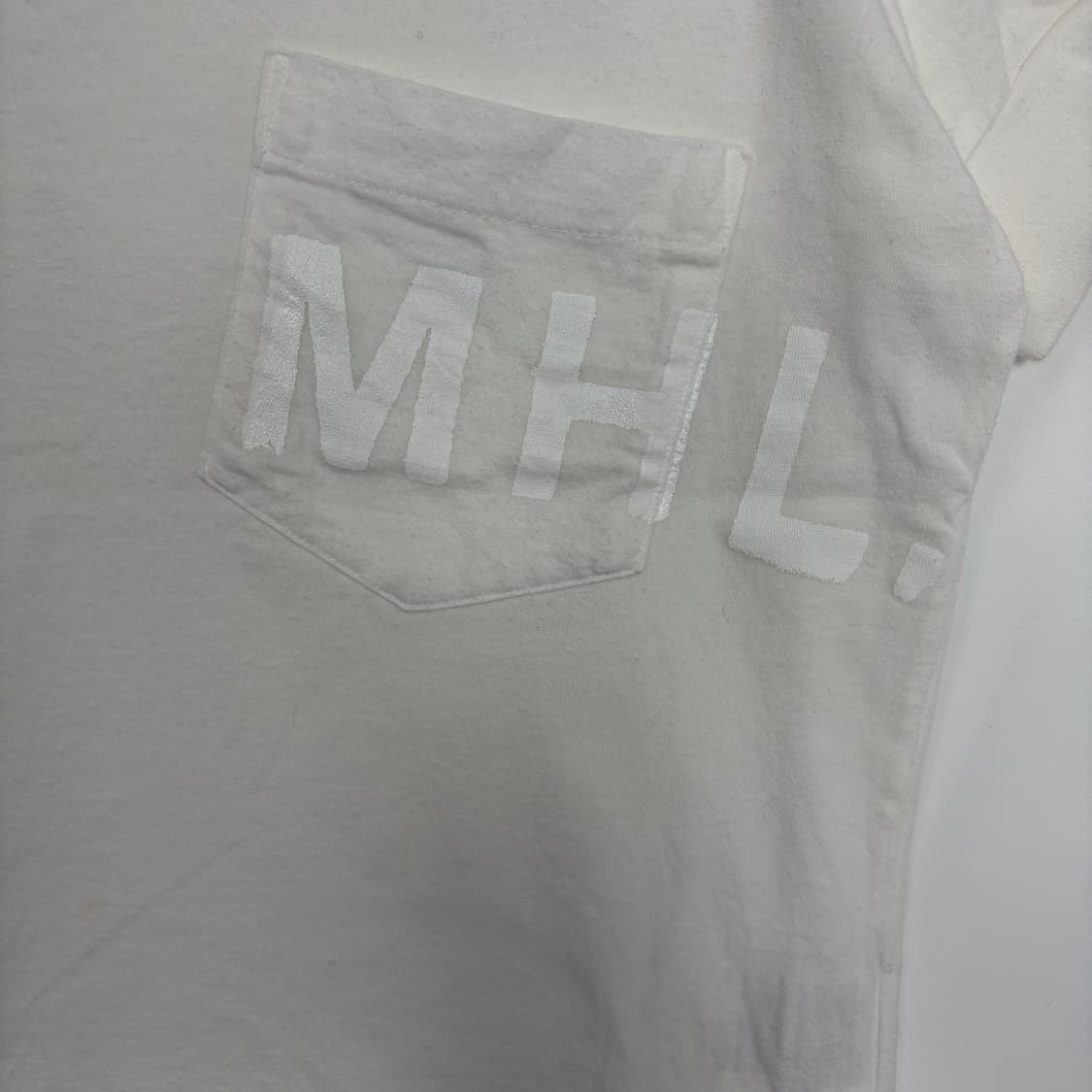 마가렛호웰 mhl 브이넥 포켓 반팔 티셔츠 상품이미지4