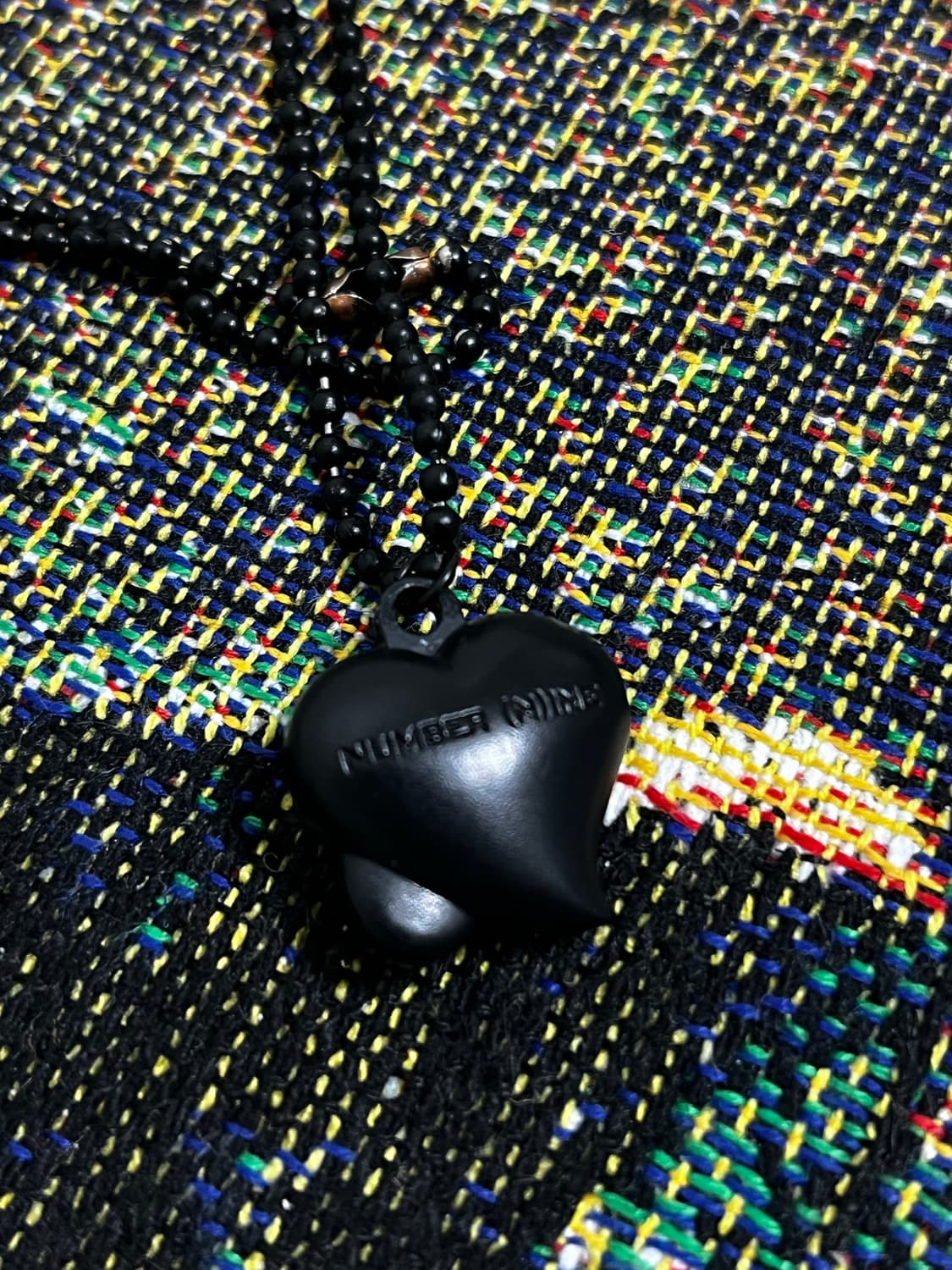 넘버나인 하트 렌즈 목걸이 상품이미지2