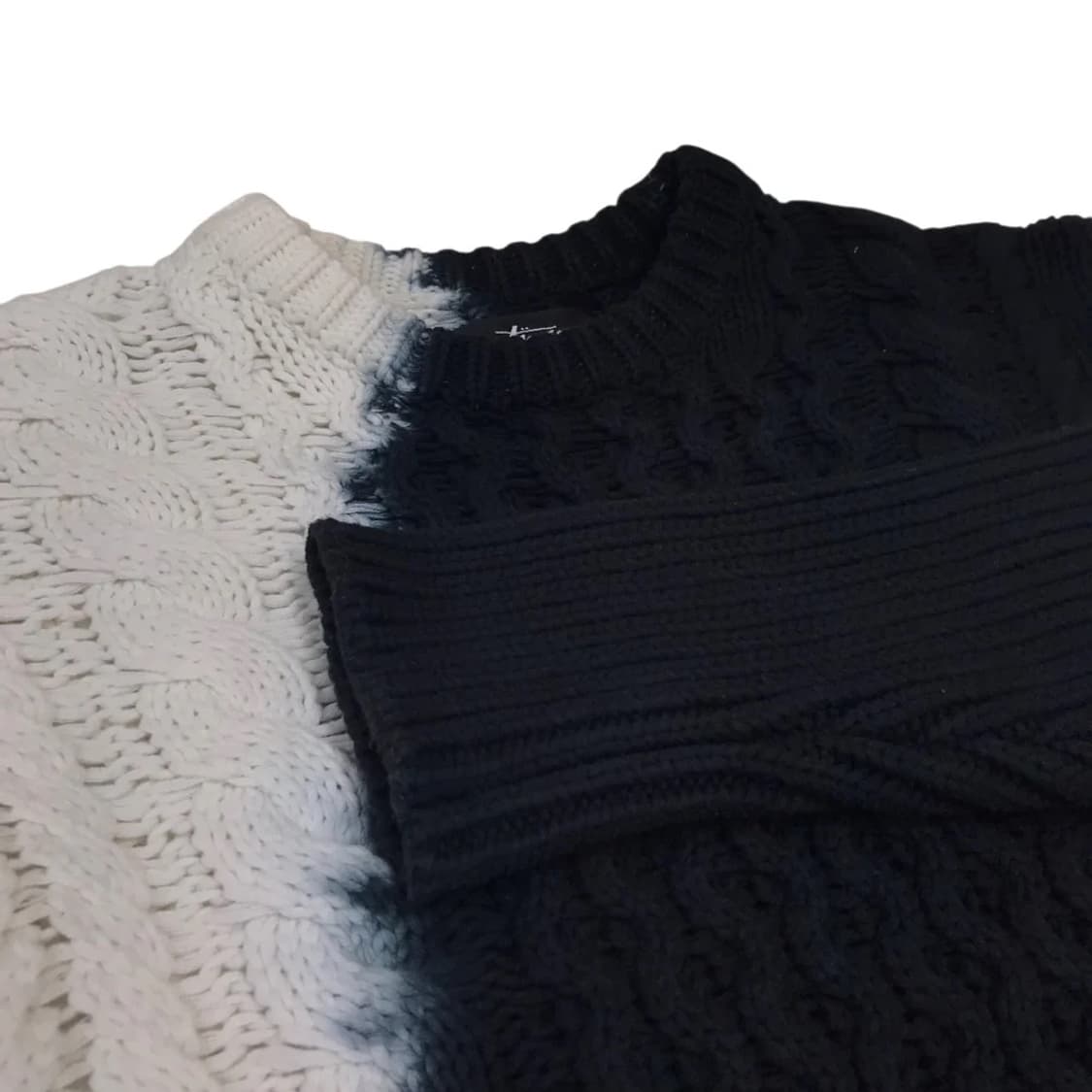 stussy Tie Dye FishermanSweater 상품이미지4