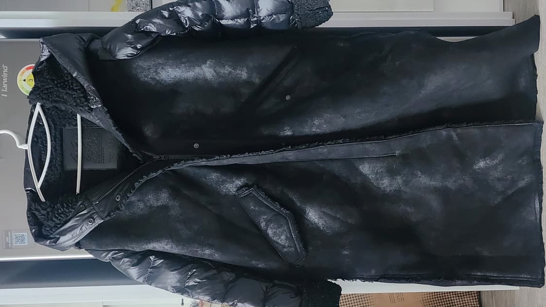 코오롱스포츠 롱패딩 90 블랙 상품이미지1