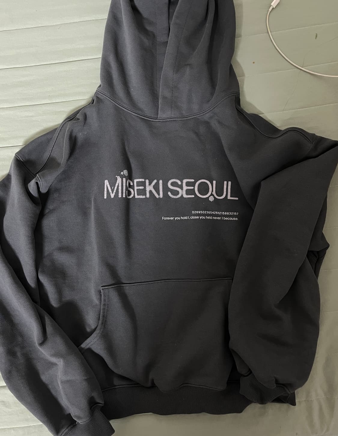 미세키서울 후드티 상품이미지2