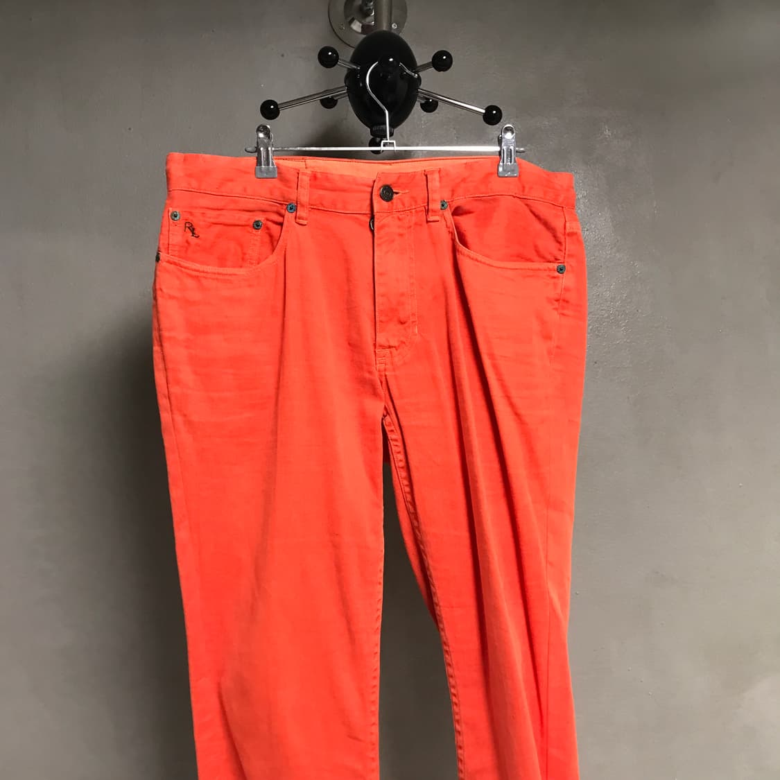 폴로 랄프로렌 코튼 팬츠 오렌지 32/32 상품이미지2