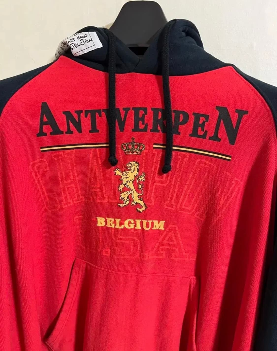 [L] 베트멍 X 챔피언 후드  상품이미지3