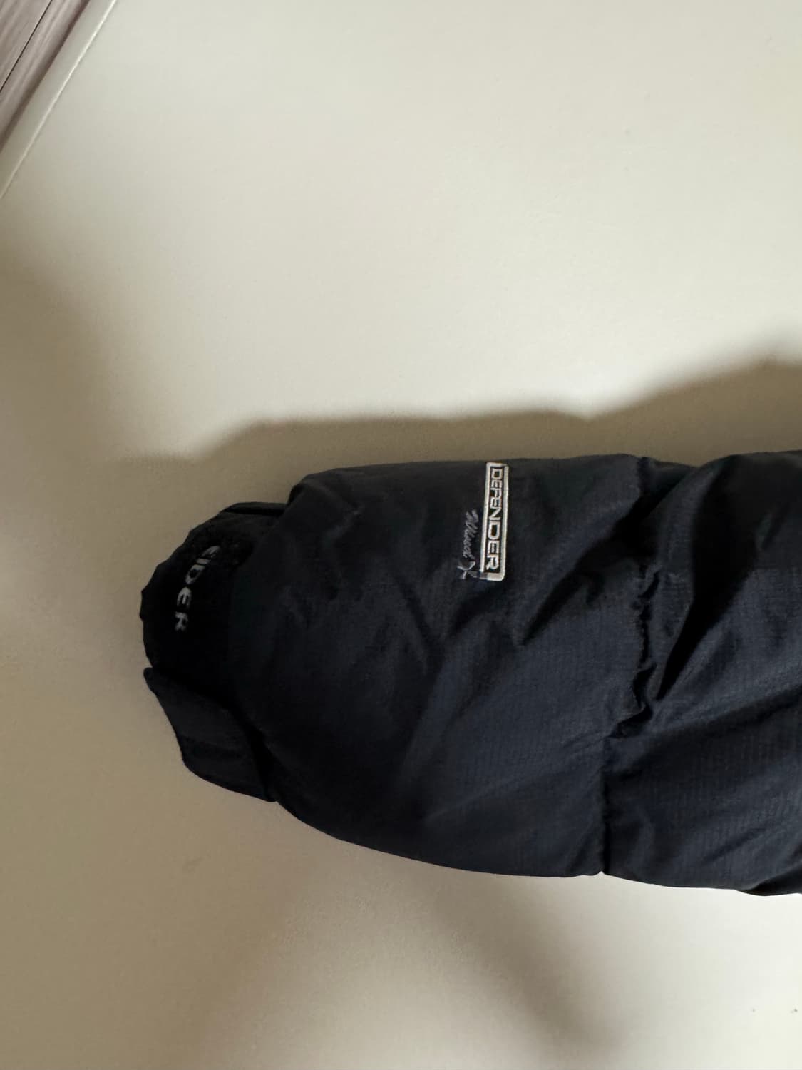 (95)아이더 블랙 700 필파워 패딩 상품이미지4