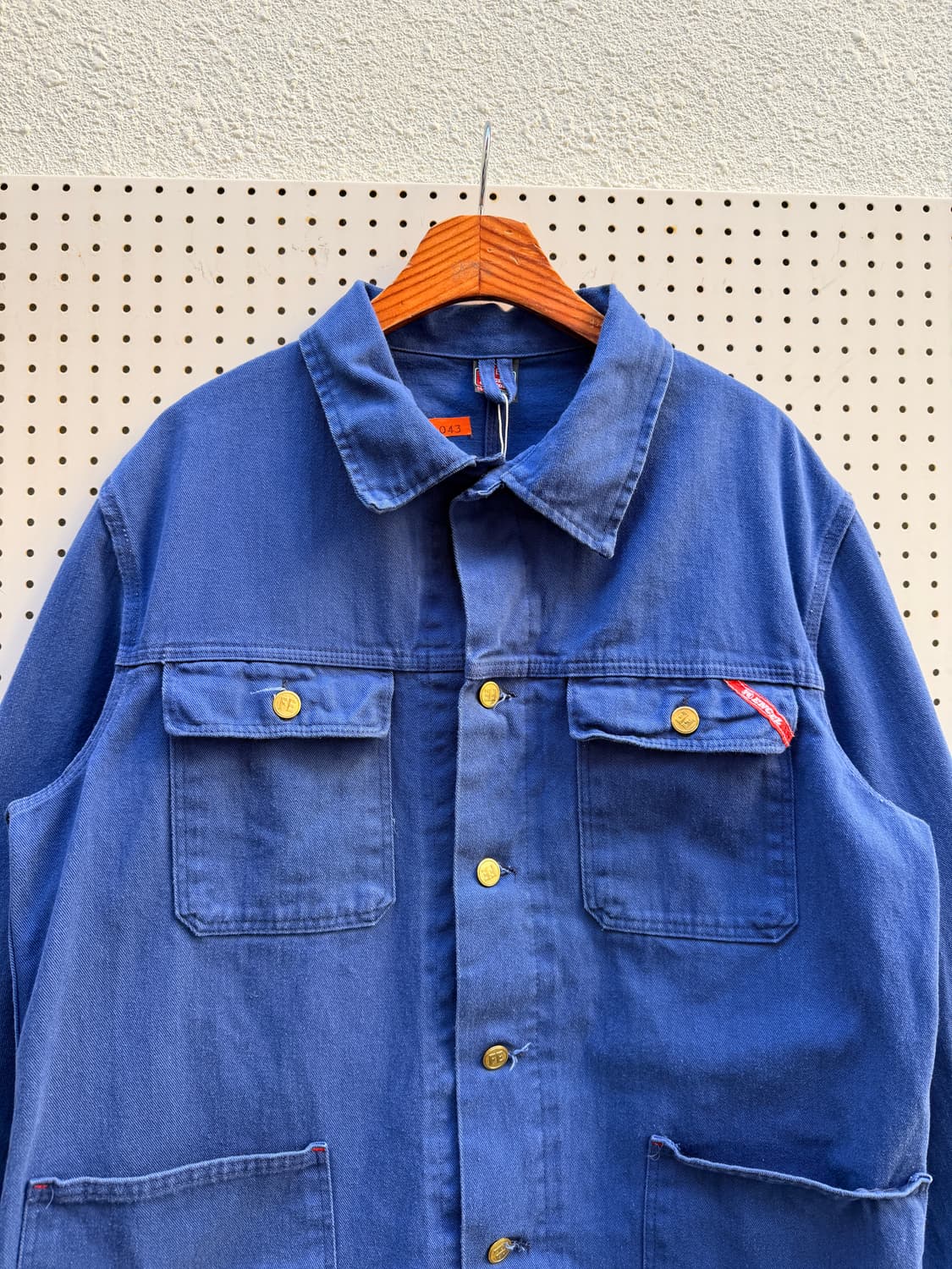 OLD EURO FADED NAVY FRENCH 빈티지 프렌치워크자켓 상품이미지3