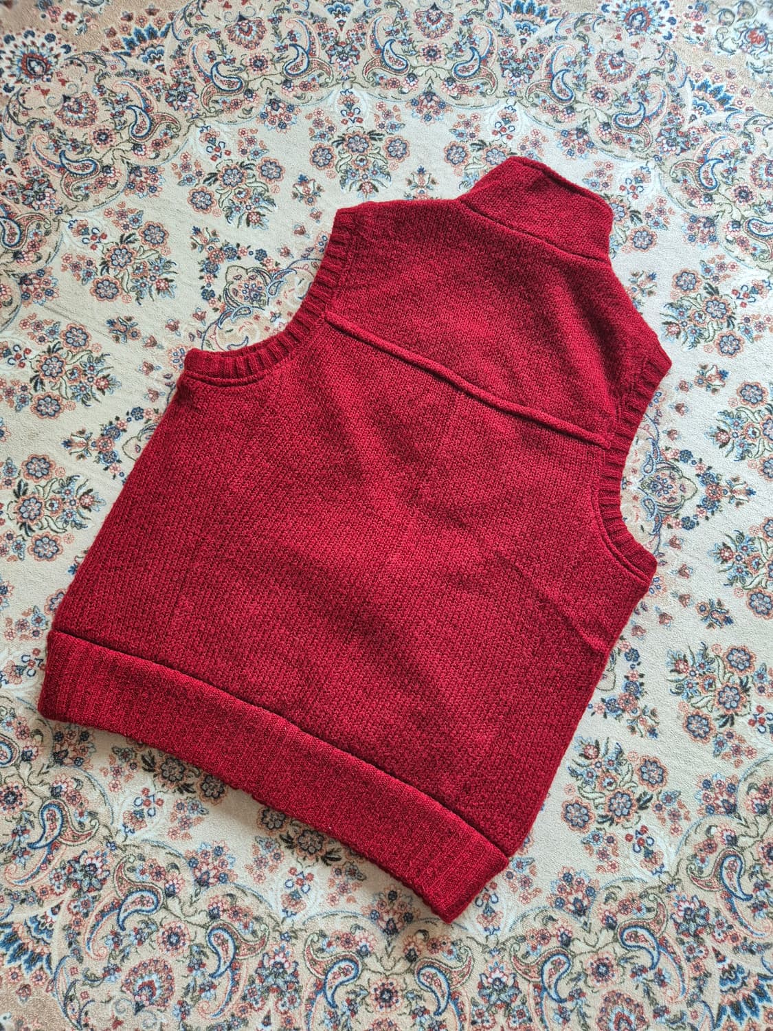 버버리 블루라벨 니트 패딩 베스트 상품이미지3