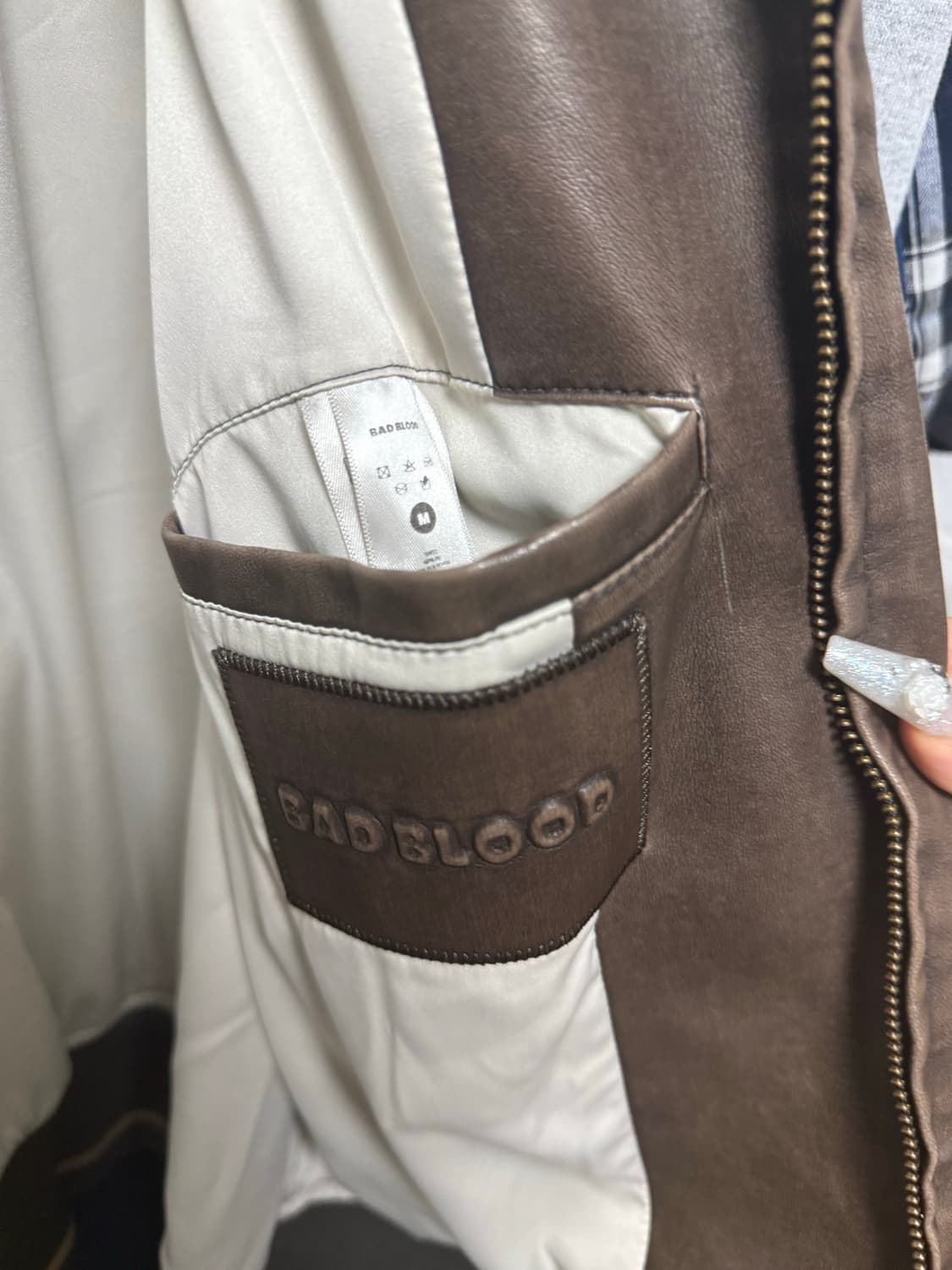 단종품절상품 ) 배드블러드 가죽자켓 상품이미지3