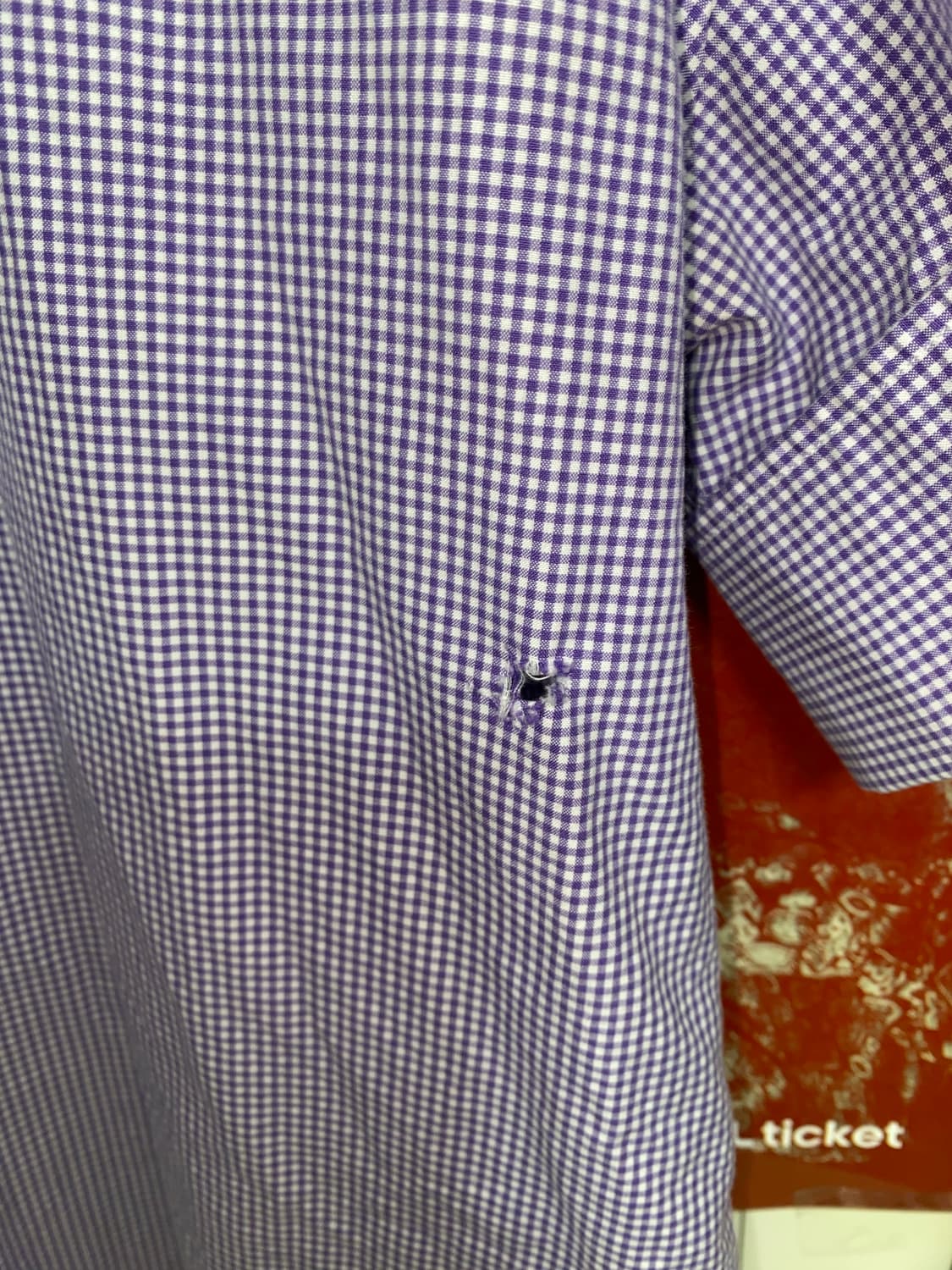 폴로 체크 반팔 셔츠 상품이미지4