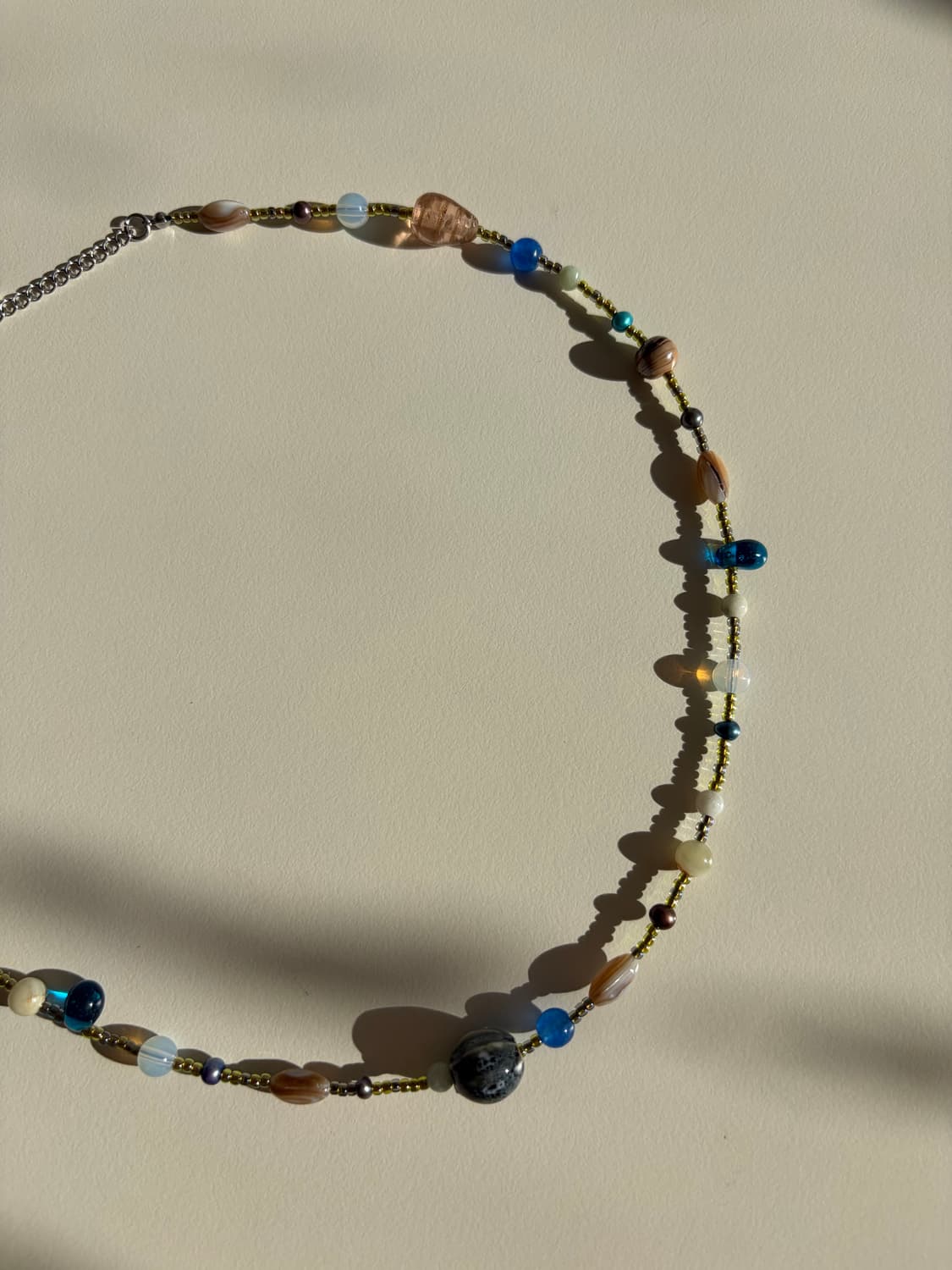 블루 보헤미안 목걸이 상품이미지2