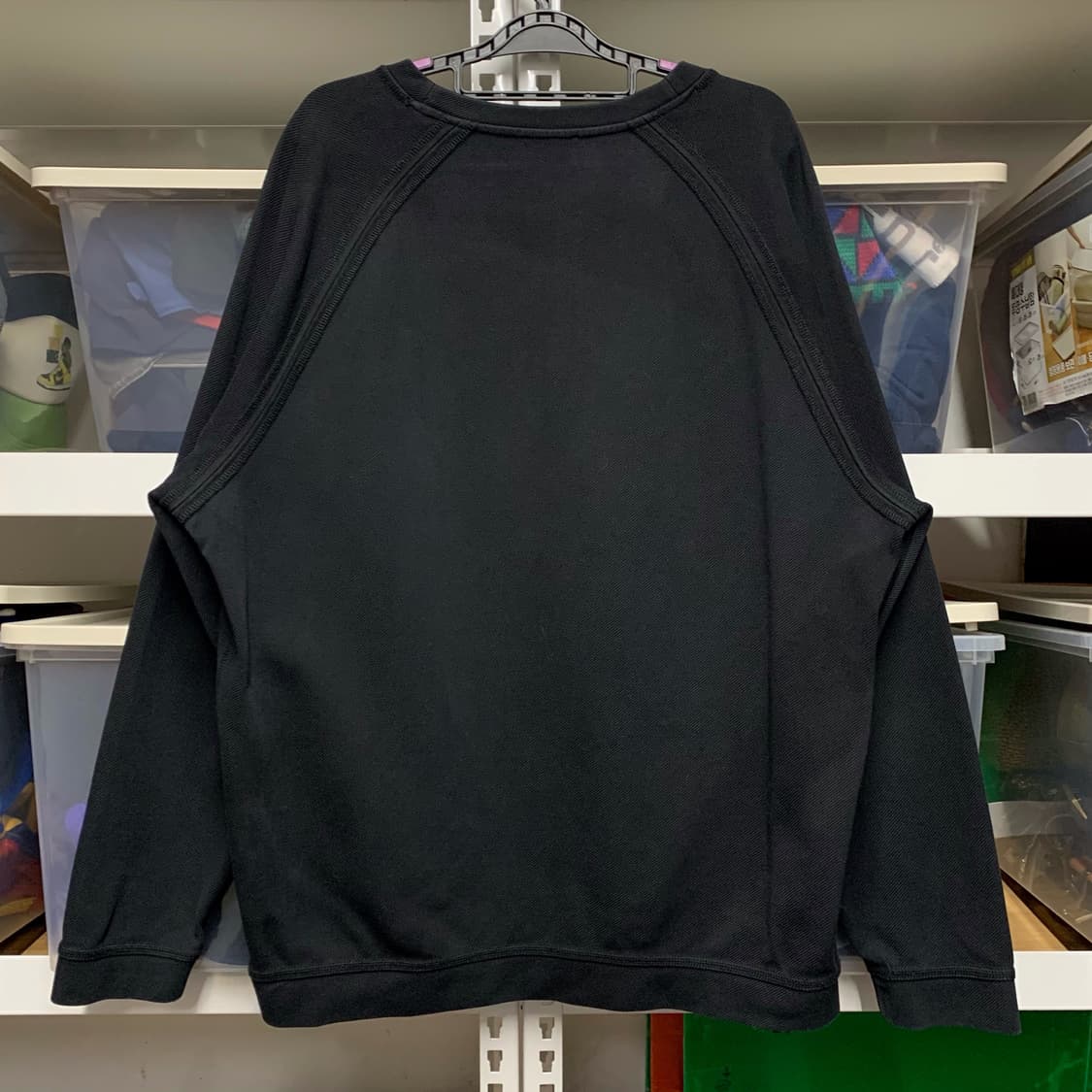 [표기 M, 실측 L] COS 스티치 디테일 래글런 스웻셔츠 상품이미지3