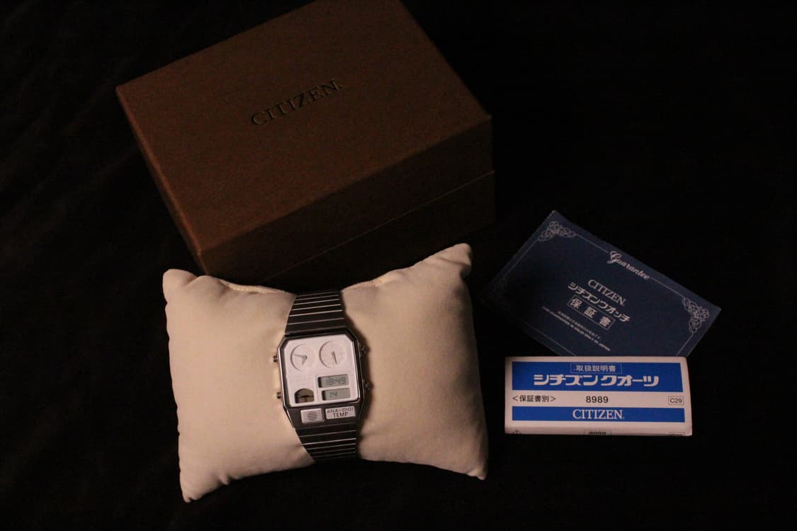 시티즌 X Tictac 아나디지템프 화이트 상품이미지5