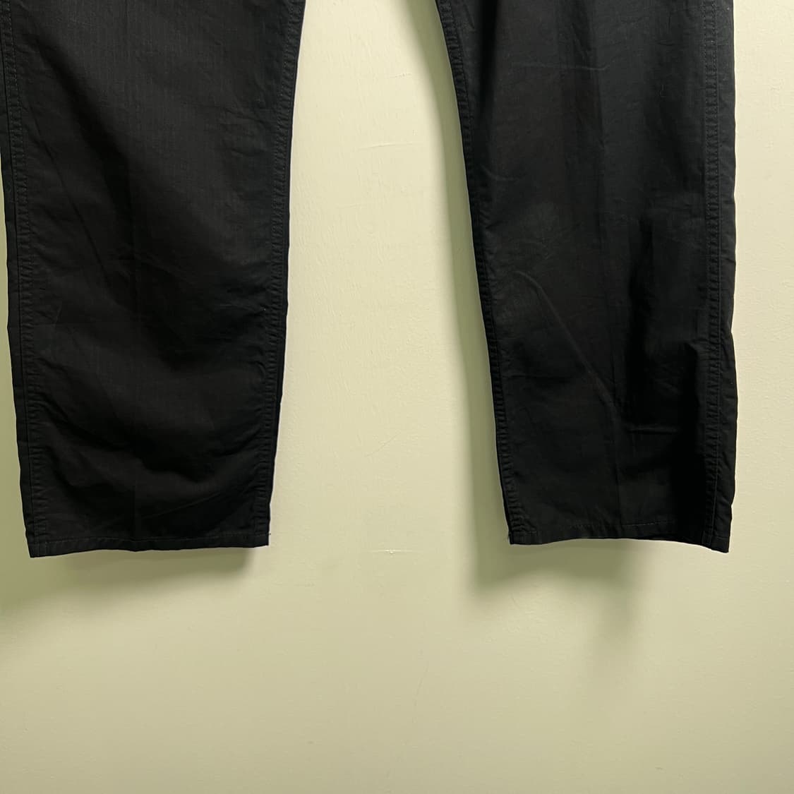 Bape 베이프 블랙 코튼 카고 팬츠 L 상품이미지5