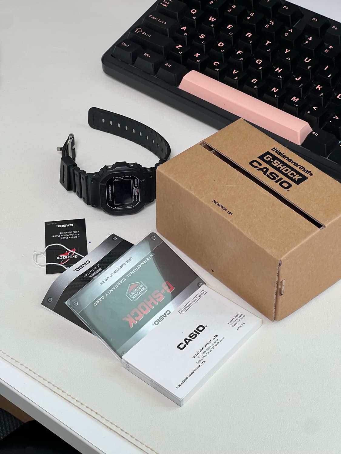 디스이즈네버댓 지샥 콜라보 시계 상품이미지1