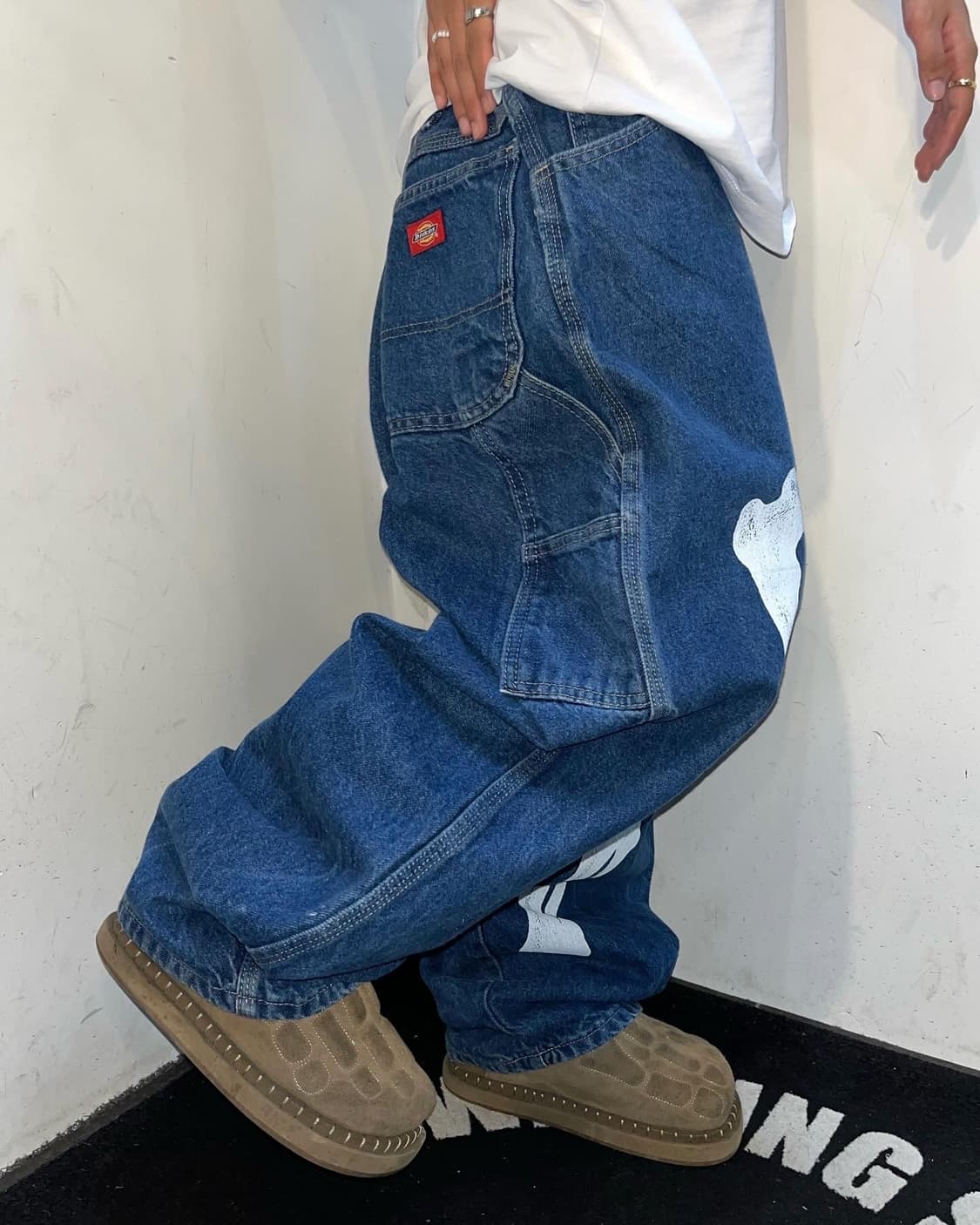 Dickies Bone Custom Denim Work Pants 상품이미지3