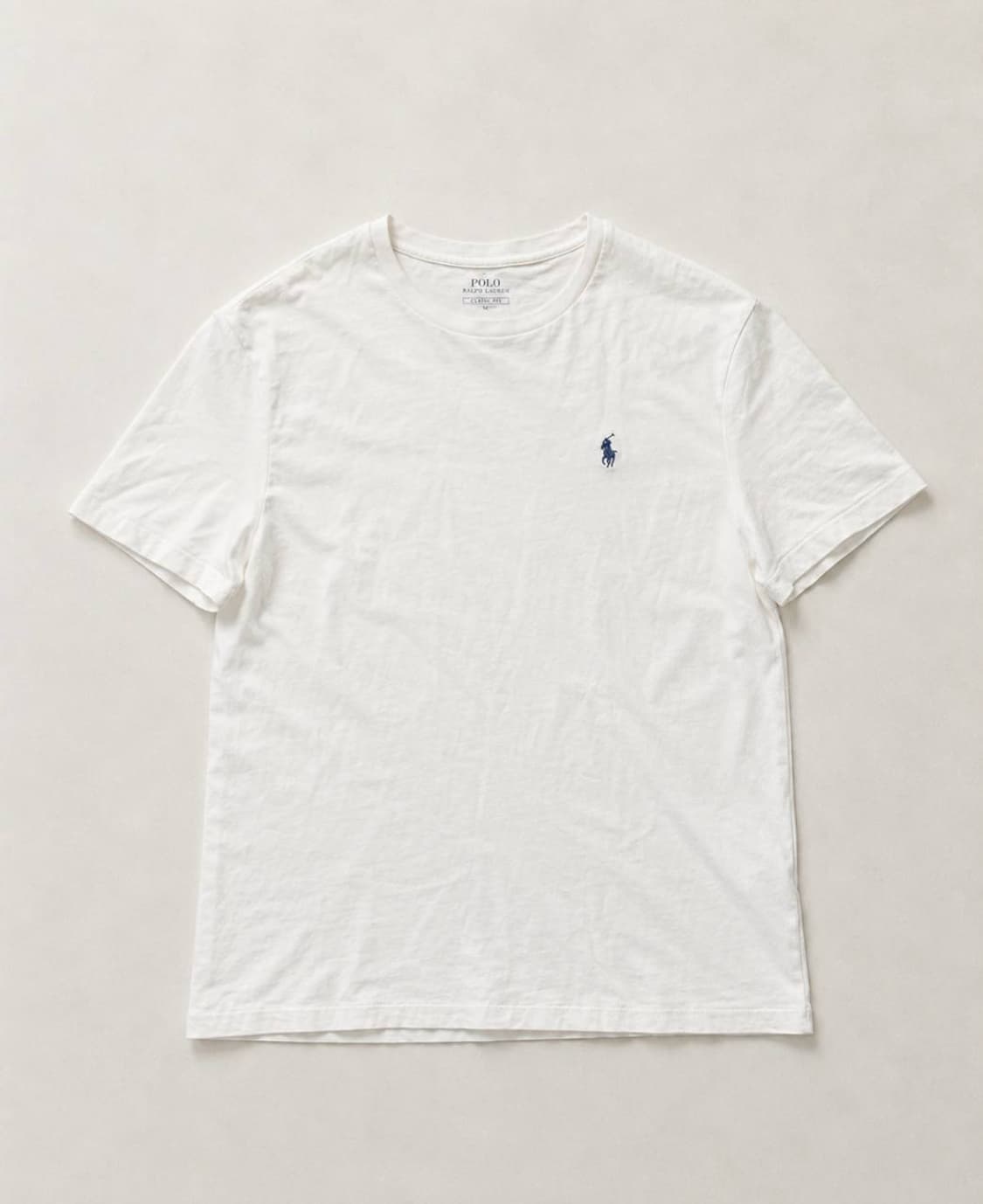 Polo 폴로 랄프로렌 화이트 라운드 반팔 상품이미지1