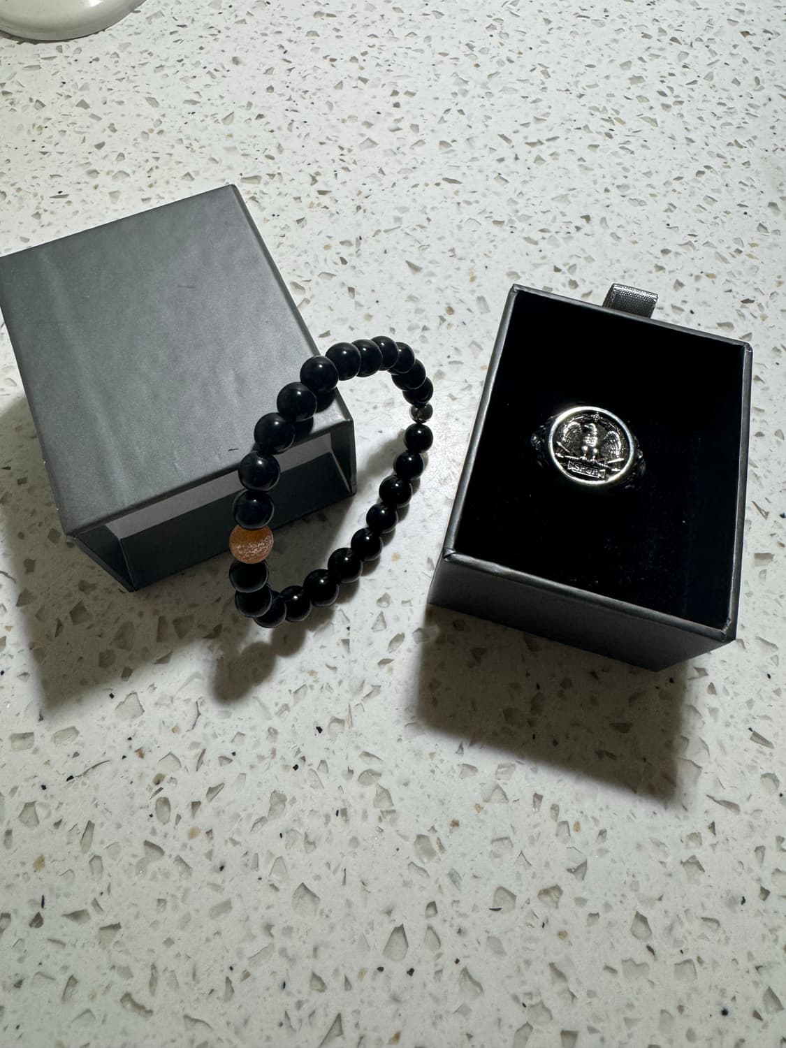 [새상품]로마 SPQR 독수리 문양 은반지 US 11호(한국 24호) 상품이미지7