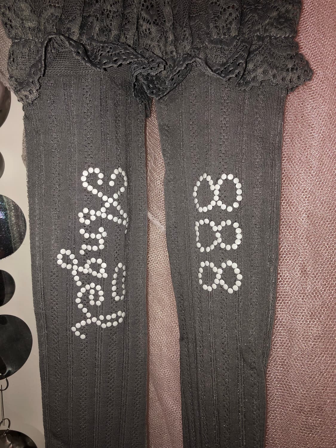 gray angel 888 knee socks 상품이미지2