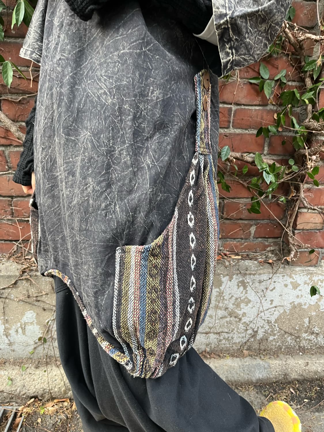 다크 히피 포켓 포인트 미디 원피스 상품이미지4