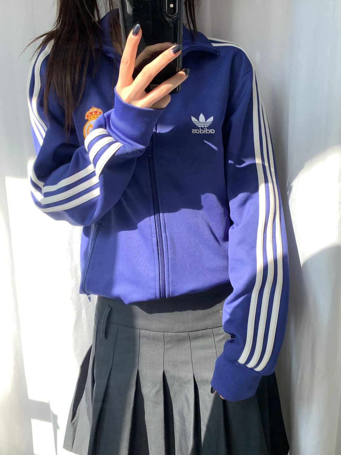 Adidas 아디다스 레알마드리드 퍼플네이비 트랙탑 상품이미지1