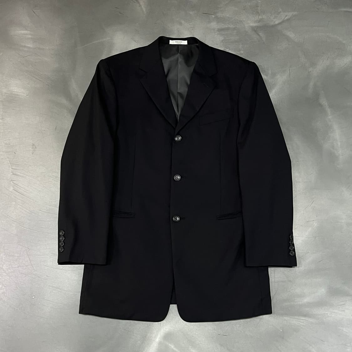  요지야마모토 3버튼 울 블레이저 y16169 상품이미지1