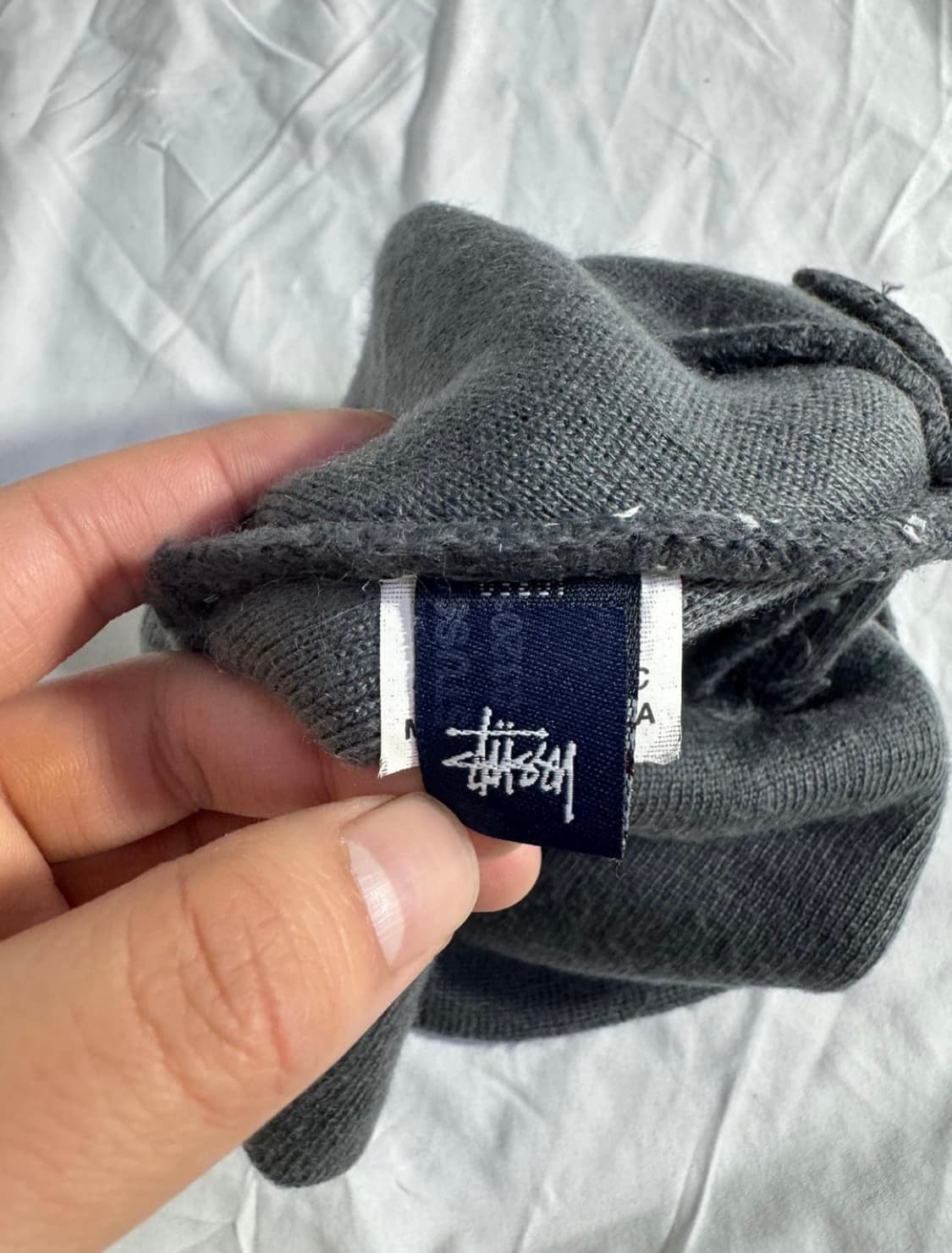 올두 스투시 스펠 아웃 로고 비니 상품이미지3