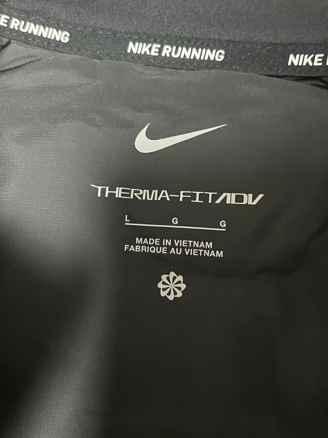 나이키 써마핏 adv 리펠 베스트 블랙 L 상품이미지2