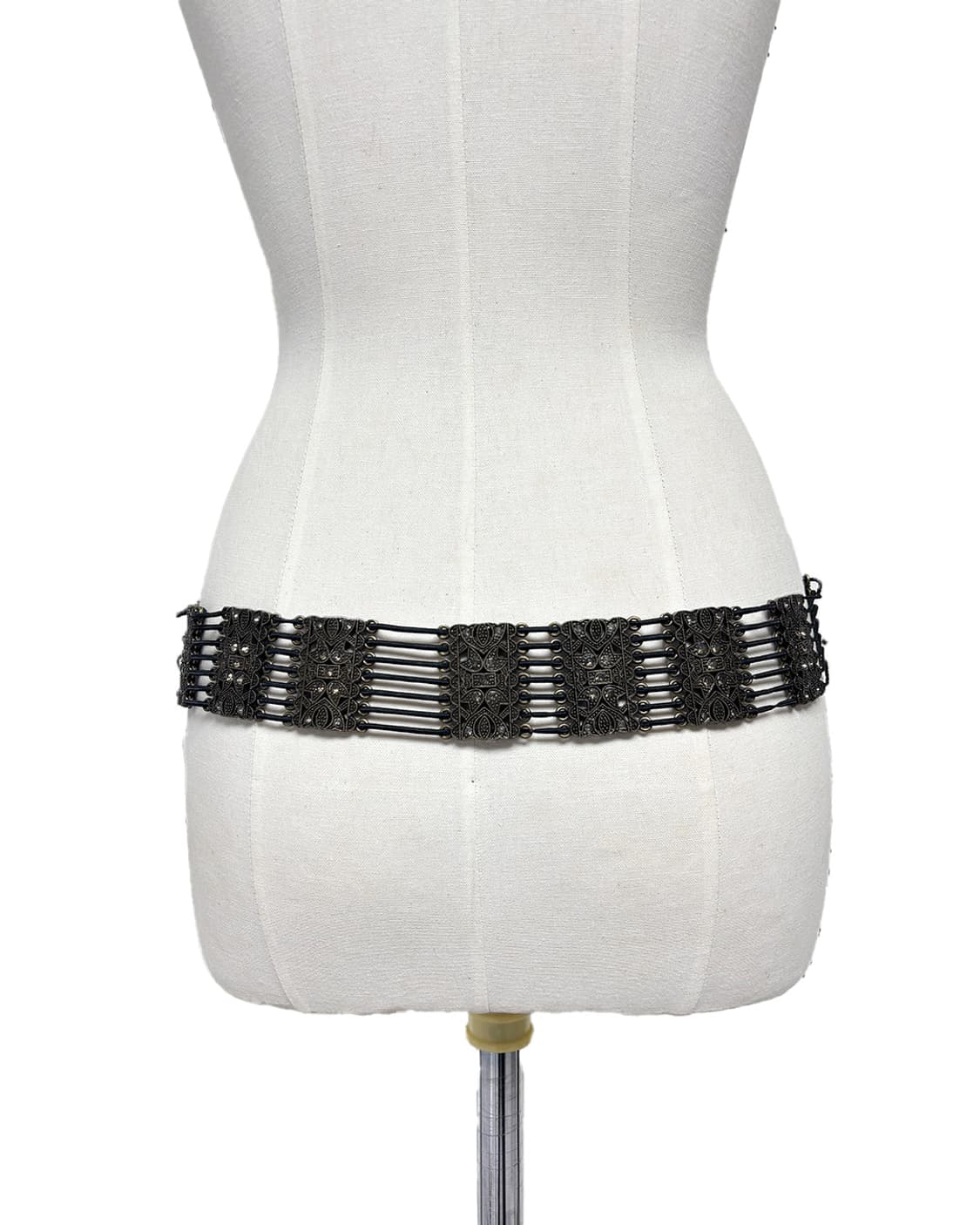 빈티지 장식 앤티크 멀티 체인 밴딩 벨트 상품이미지4