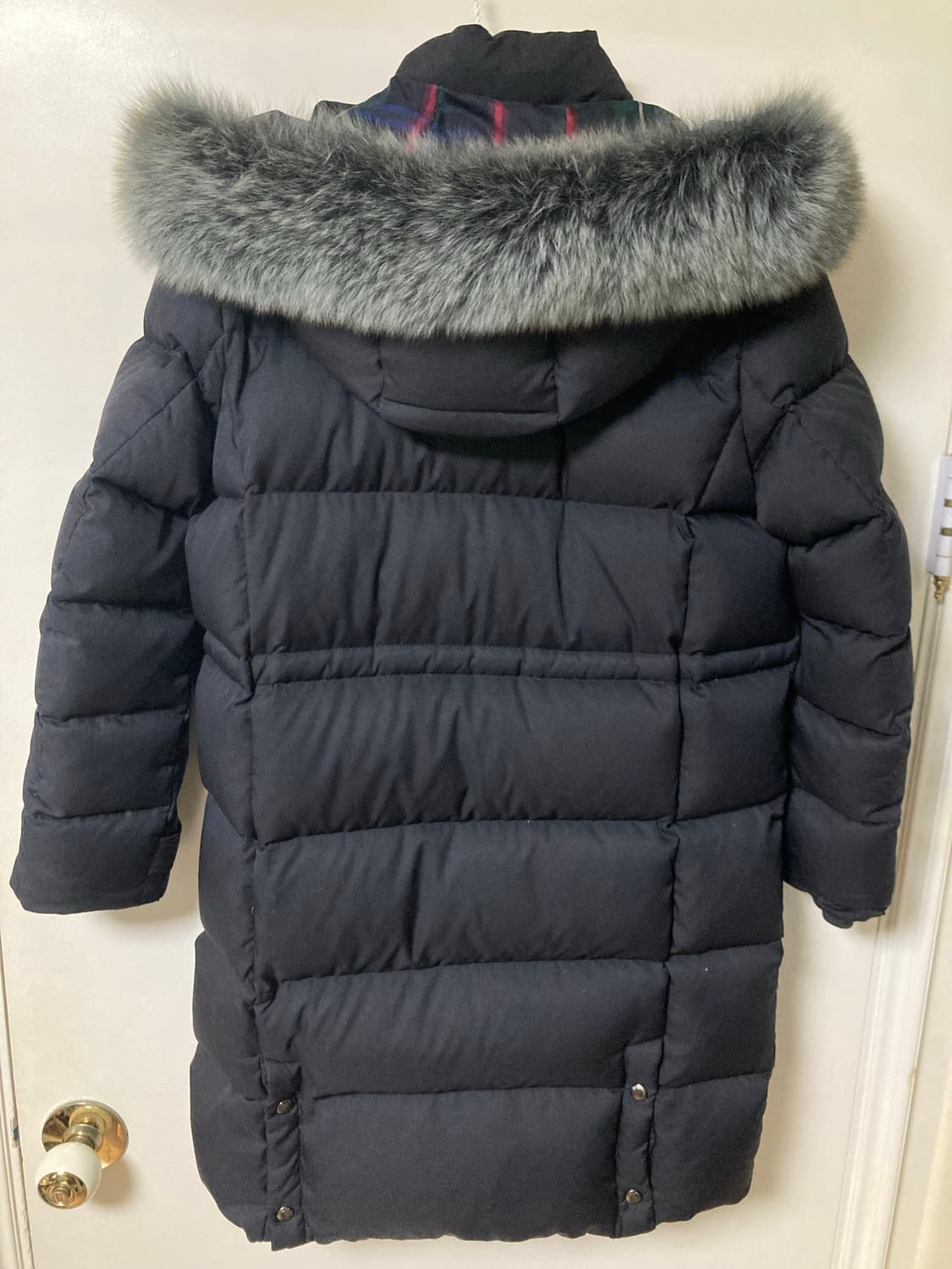 헤지스 키즈 구스다운 롱패딩 165(15Y) 상품이미지2