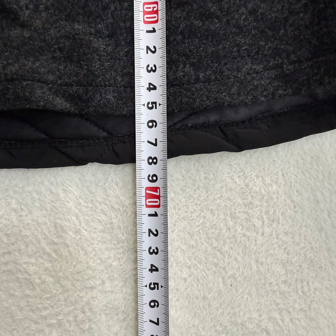 XL 빈티지 여성 터틀넥 퀼팅 블라우스 0424T 상품이미지6