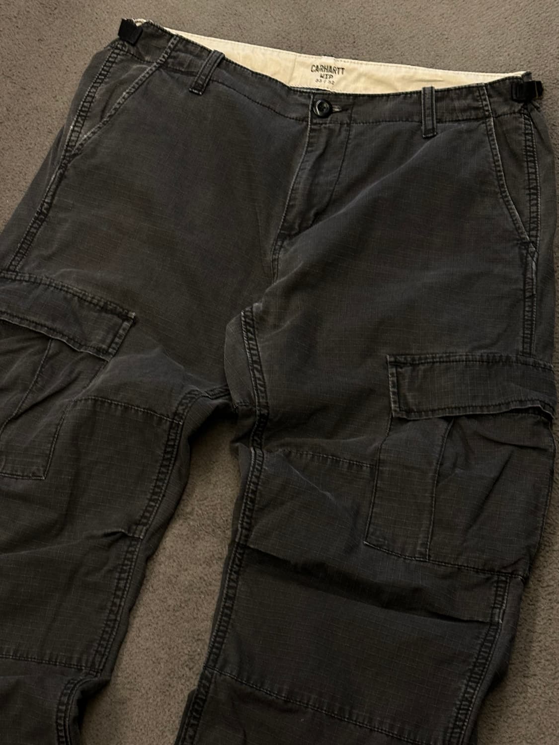 칼하트 wip 립스톱 카고팬츠 처분  상품이미지2