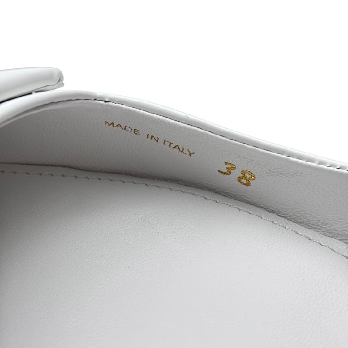 프라다 브러시드 발레리나 슬링백 삼각 로고 상품이미지10