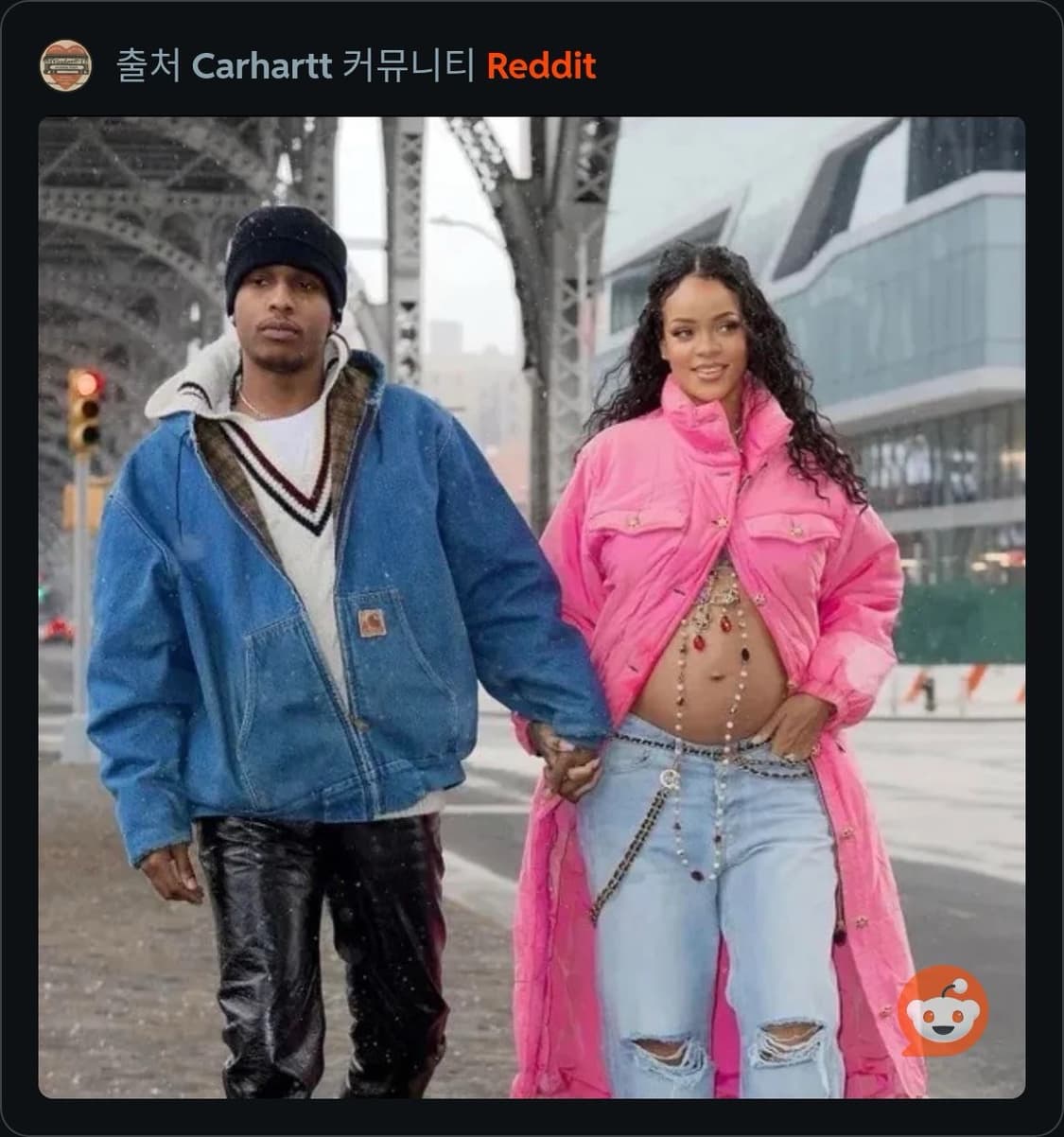 칼하트 J08 DST L/R 데님 액티브 자켓 J130 상품이미지8