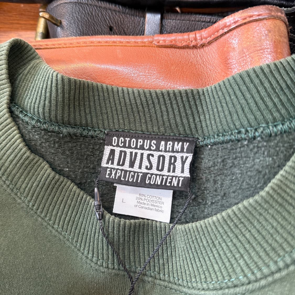 OCTOPUS ARMY 그래피티 FROM FUCK WORLD 스웻셔츠 L 상품이미지4