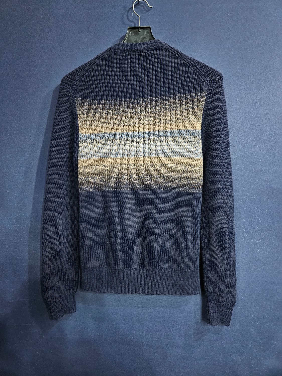 잭스페이드 네이비컬러 남성 95~100 니트 상품이미지2