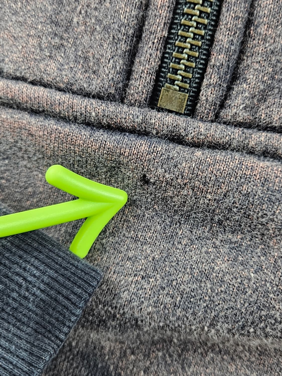 칼하트 다잉 워시드 커스텀 스웻 하프 집업 ( 2XL ) / 10884 상품이미지8