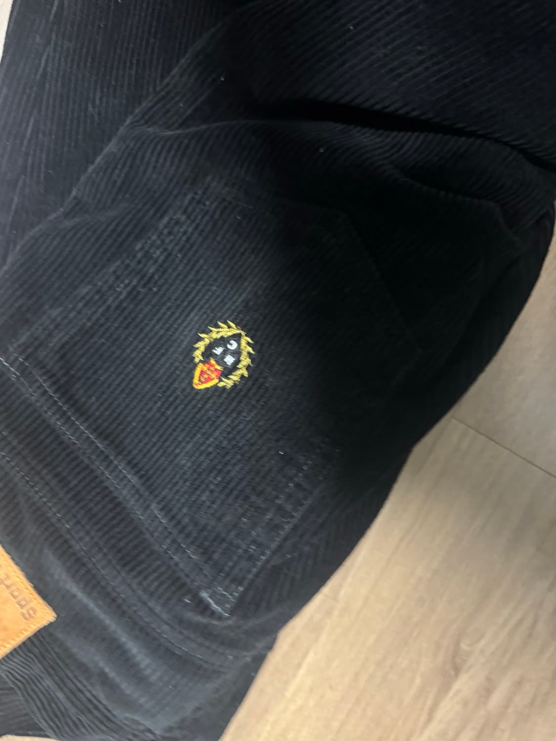 [M]헤리티지플로스 24fw 코듀로이팬츠 블랙 상품이미지3