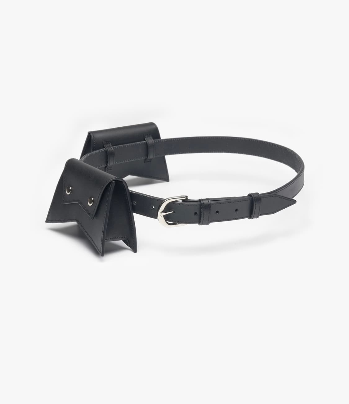 losesleepover/ Pouch Cow Leather Belt 상품이미지1