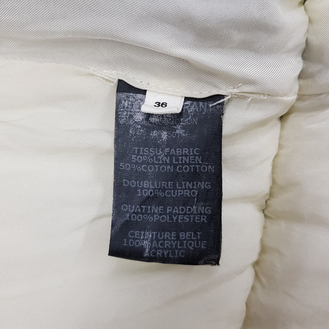 이자벨마랑 에뚜왈 린넨 코튼 누빔 패딩 자켓 36사이즈 상품이미지8