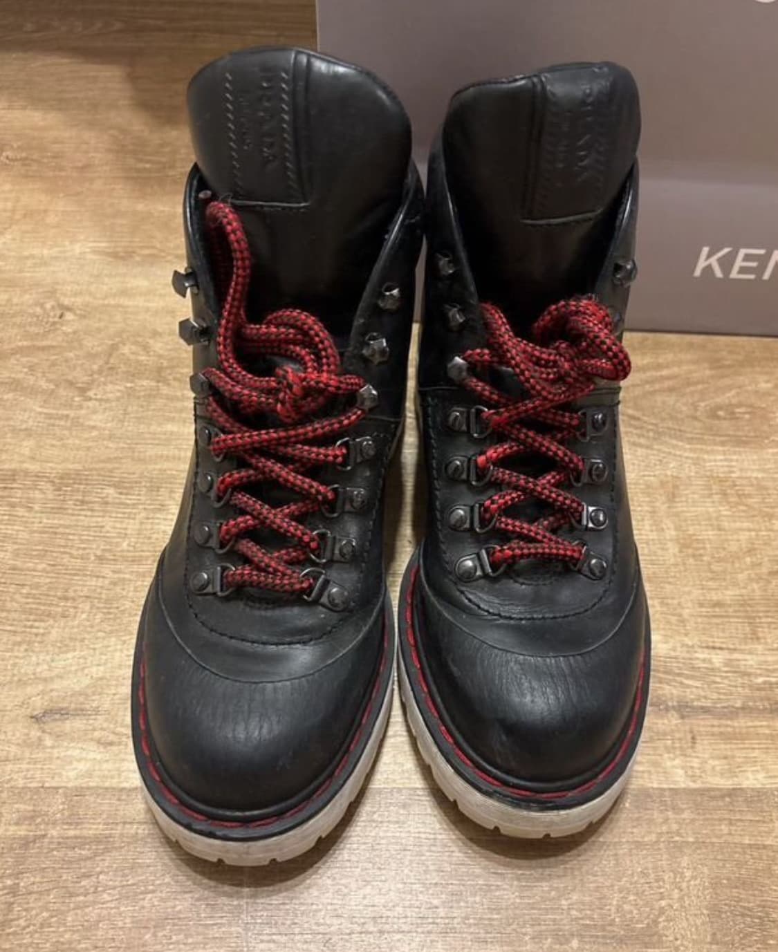 PRADA  프라다 컴뱃부츠(37 사이즈)해외발송 상품이미지2