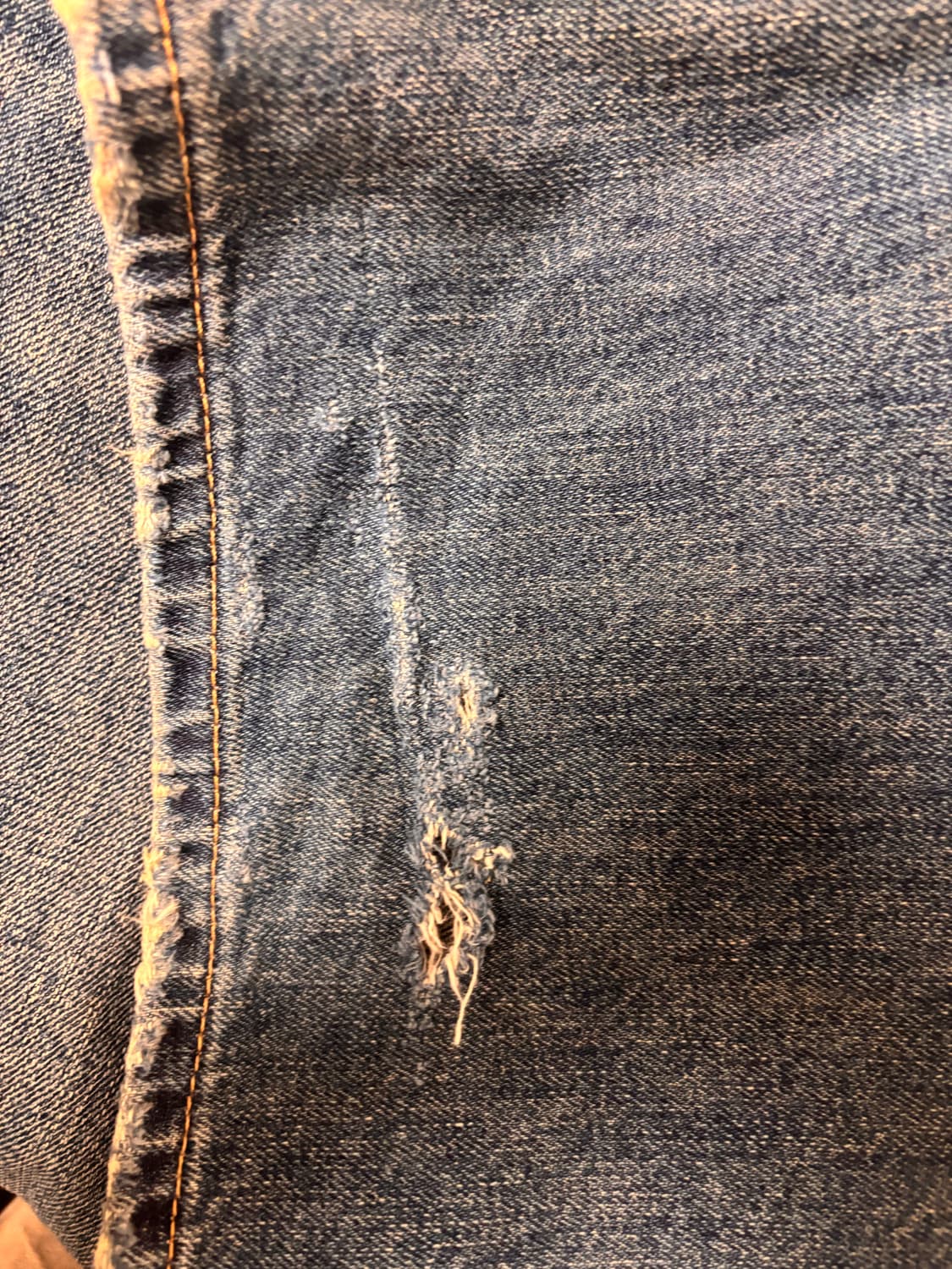 자라 TRF 배기진 블루 상품이미지4