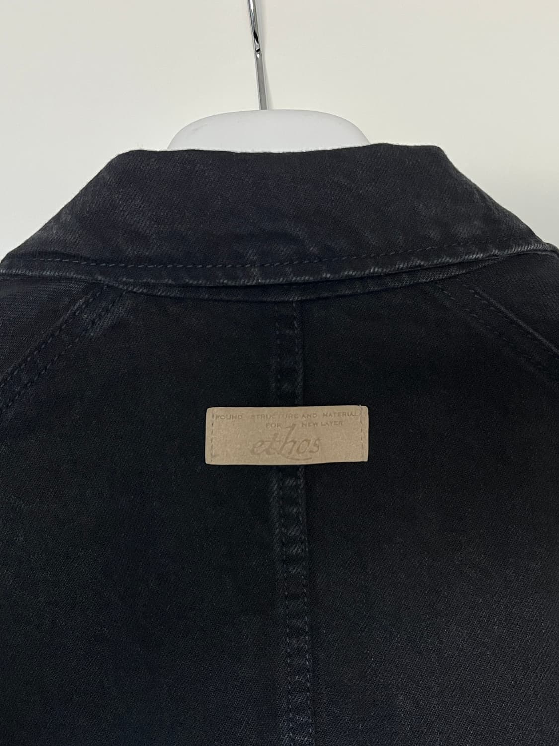 에토스 오버핏 데님자켓 상품이미지4