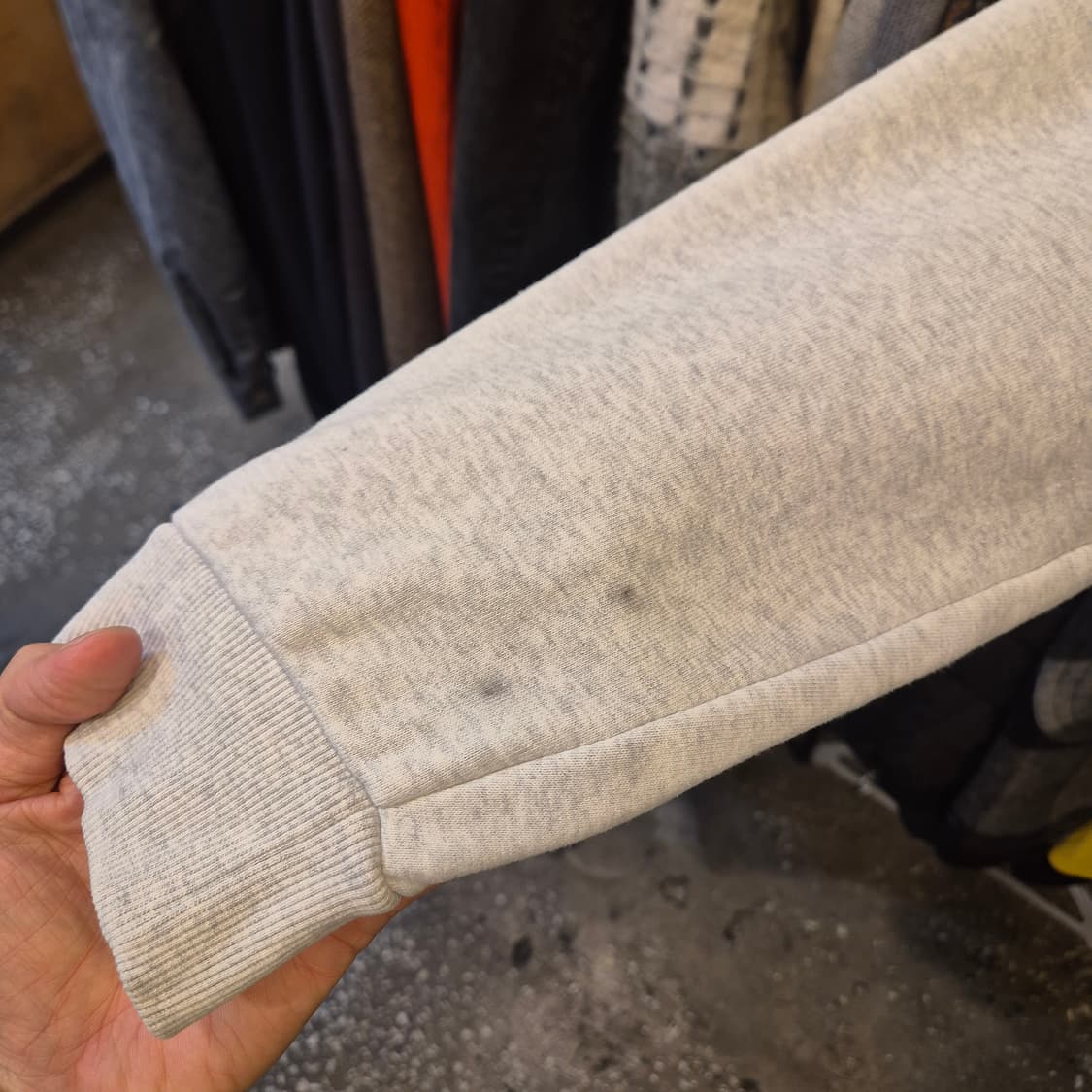 2XL 내셔널지오그래픽 오트밀 맨투맨  상품이미지7