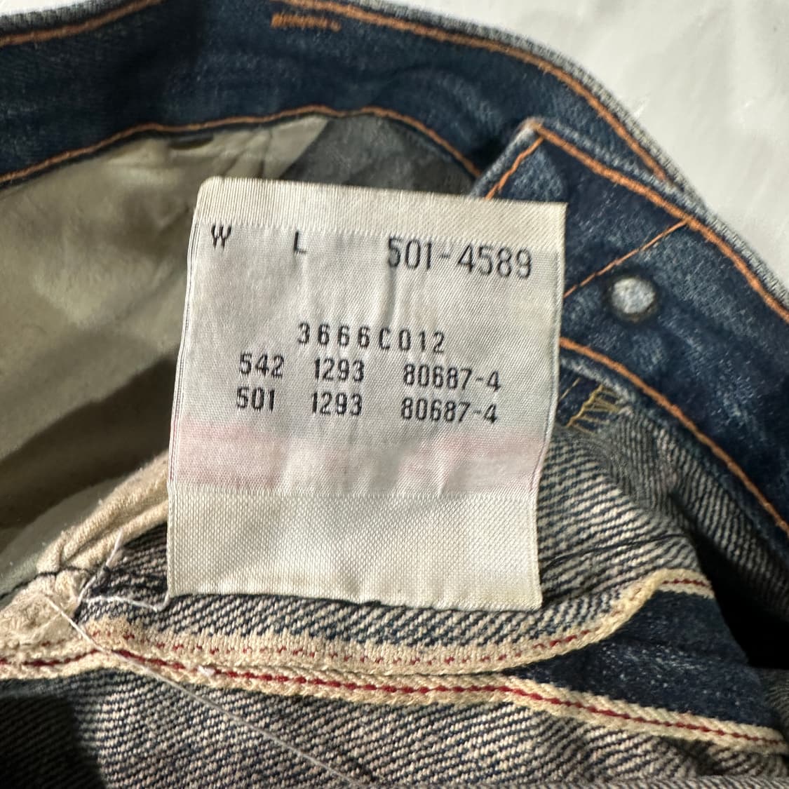리바이스 USA 501XX 빅E 데님 청바지 38 상품이미지7