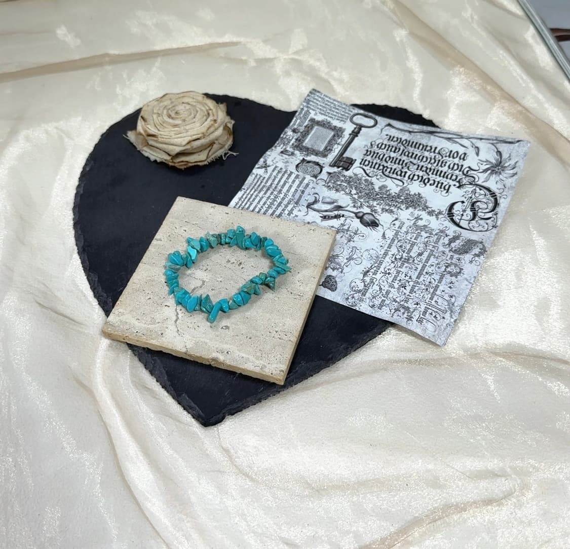 빈티지 터키석 밴딩팔찌 상품이미지1