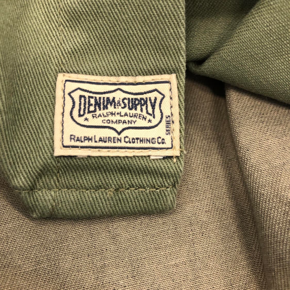 폴로 데님앤서플라이 성조기 카모 워크셔츠 L 상품이미지6