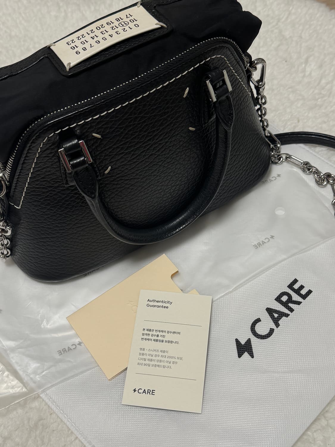 메종마르지엘라 5AC 마이크로백 블랙 상품이미지7